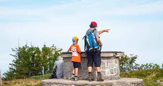 La table d'orientation du Tanet-gazon du faing