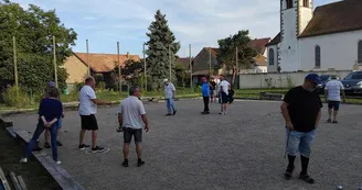 Terrain de pétanque