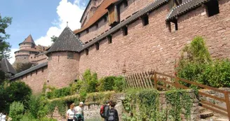 Jardin médiéval du Château du Haut-Koenigsbourg