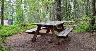 Aire de pique-nique - Le Linge