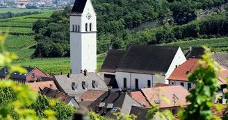 Vue sur le village de Katzenthal