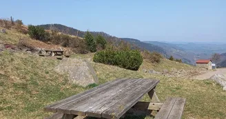 Aire de pique nique Col des Bagenelles Aire de pique nique Col des Bagenelles