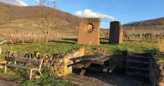 Aire de pique-nique - Route de Riquewihr Aire de pique-nique - Route de Riquewihr