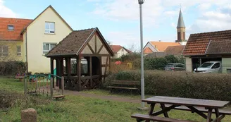 Intérieur du square