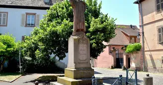 Ancien couvent des Franciscains - Statue de Jean Geiler