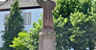 Ancien couvent des Franciscains - Statue de Jean Geiler