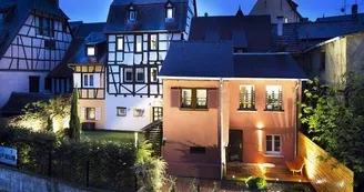 Vue du jardin sur la Lauch