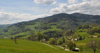 Vue sur le village de Lapoutroie