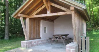 Aire de pique-nique de la montagne