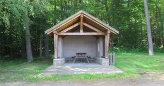 Aire de pique-nique de la montagne