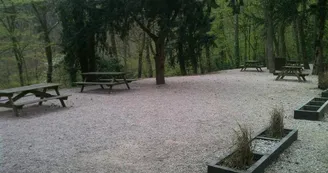 Aire de pique-nique - Château de Kintzheim Aire de pique-nique - Château de Kintzheim