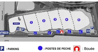 Etang de pêche Gé de l'Ill