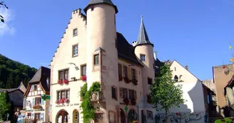 Pharmacie de la tour / ancienne mairie de Sainte-Marie-aux-Mines Alsace Pharmacie de la tour / ancienne mairie de Sainte-Marie-aux-Mines Alsace