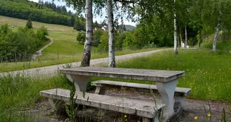 Aire de pique-nique - Sur la route du golf Aire de pique-nique - Sur la route du golf