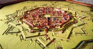 maquette de Neuf-Brisach