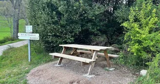 Aire de pique-nique - Au Col de Chamont