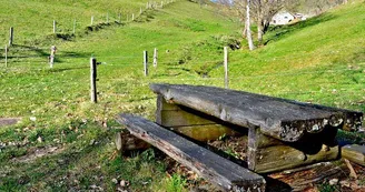 Aire de pique-nique - Sous le col de Chamont Aire de pique-nique - Sous le col de Chamont