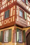 Maison Bohn à pan sculpté
