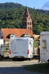Aire de stationnement pour camping-car