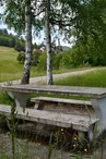 Aire de pique-nique - Sur la route du golf